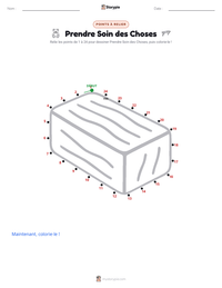 Aperçu de la feuille de travail imprimable Prendre Soin des Choses