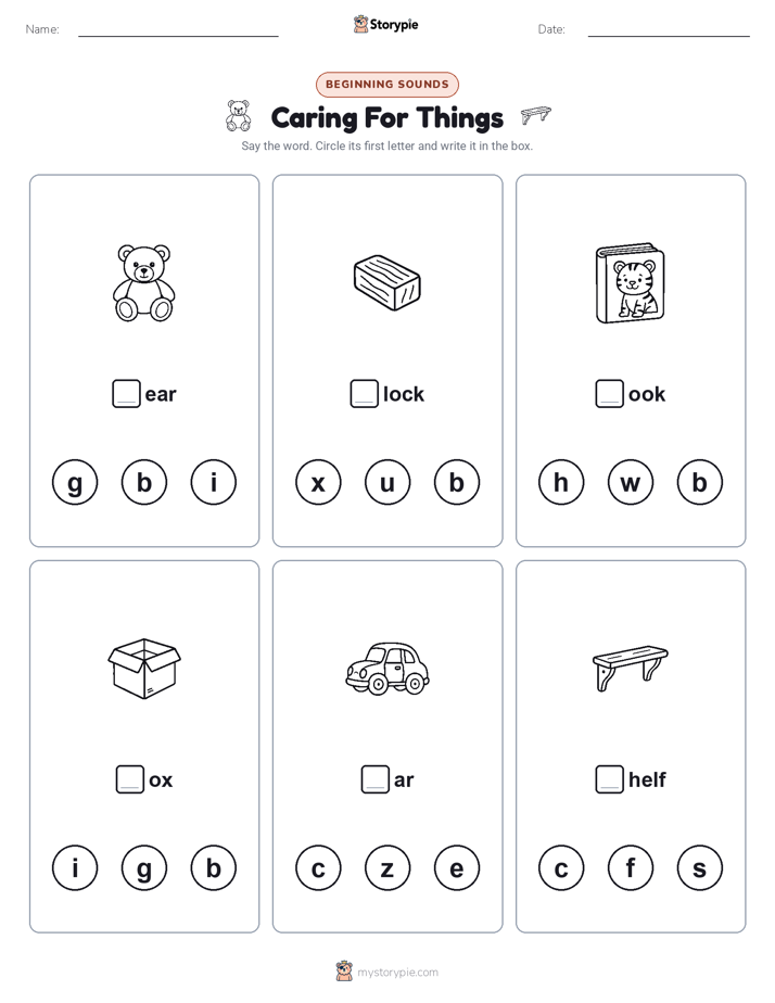 Beginning Sounds