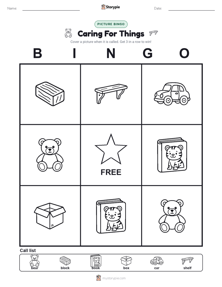 Picture Bingo