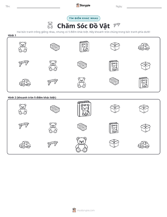 Tìm Sự Khác Biệt