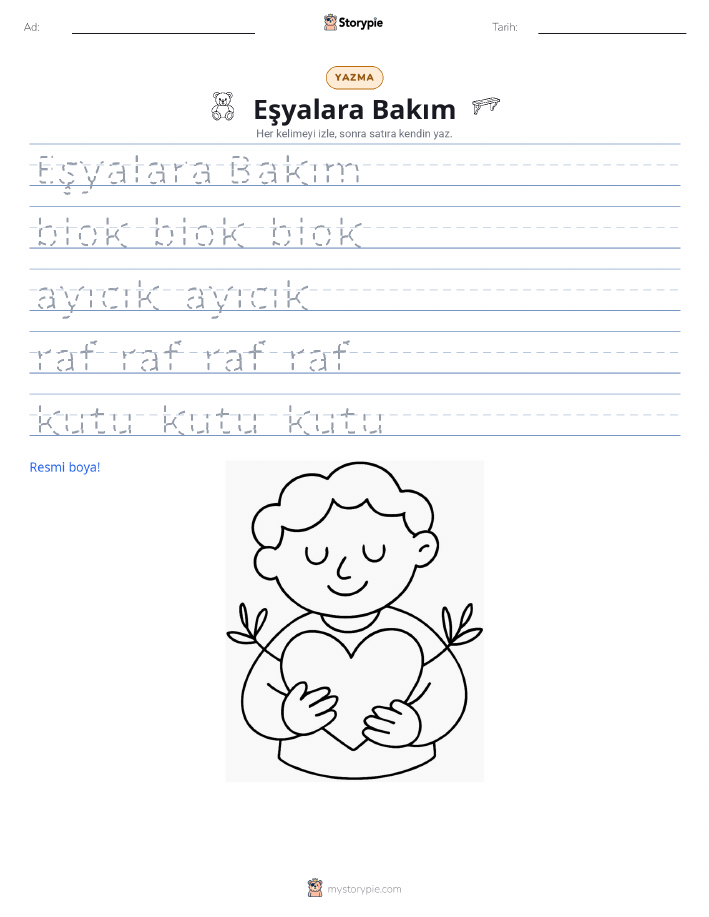 Yazma Pratiği