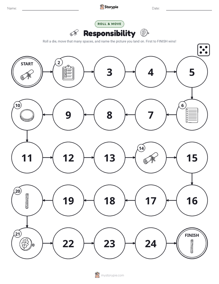 Roll & Move Game