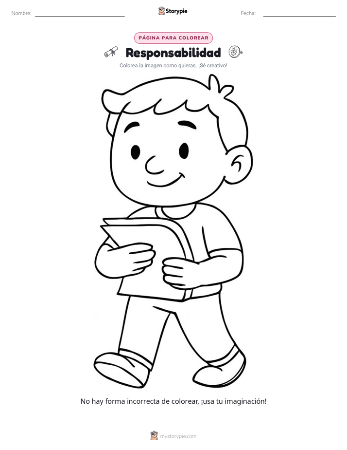 Página para Colorear