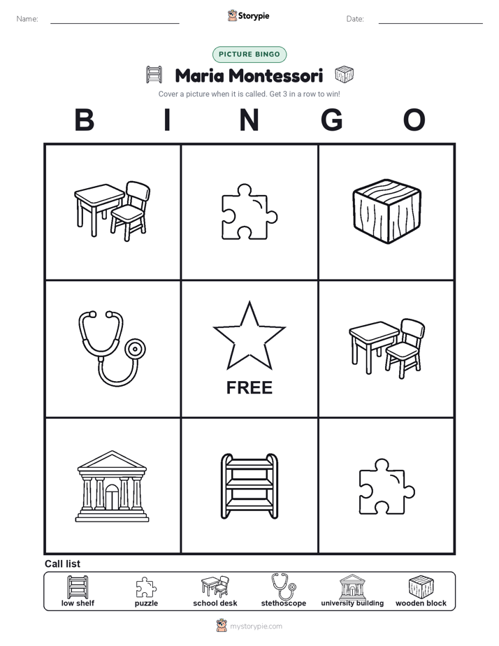 Picture Bingo
