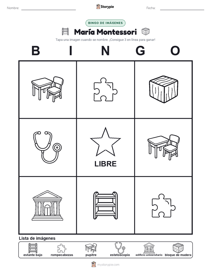 Bingo de Imágenes
