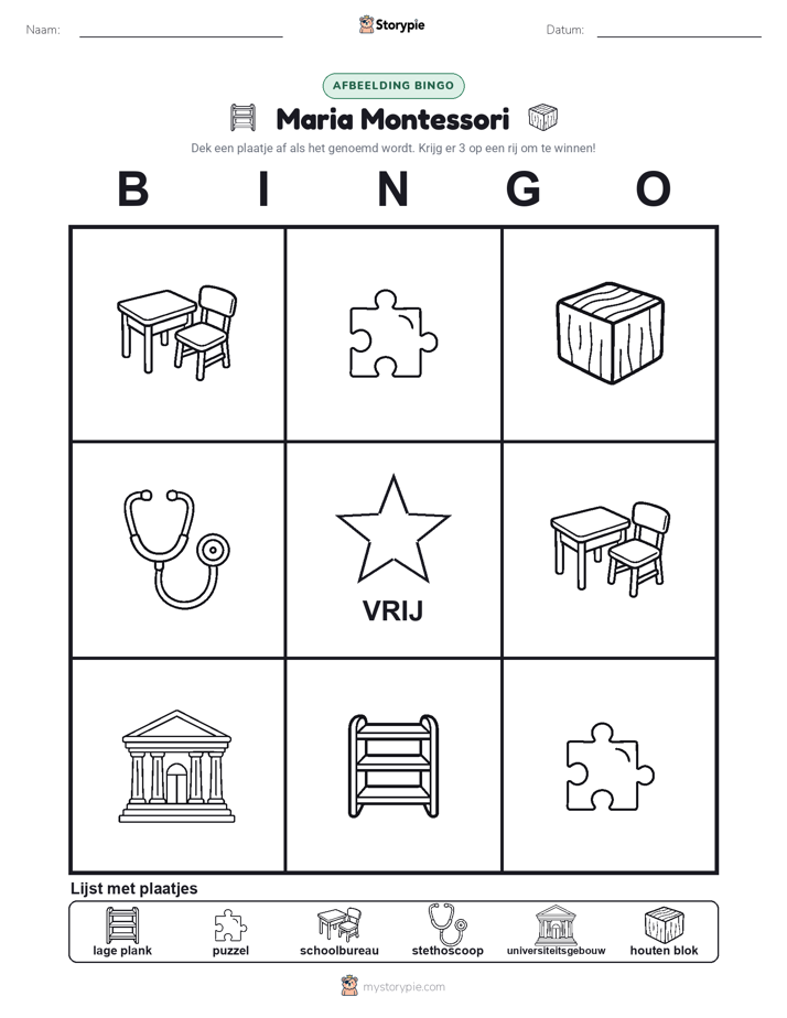 Afbeelding Bingo