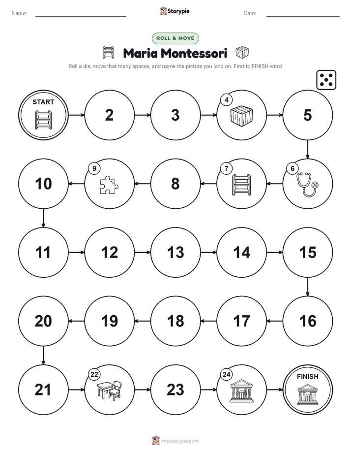 Roll & Move Game