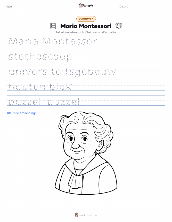 Schrijf Oefening