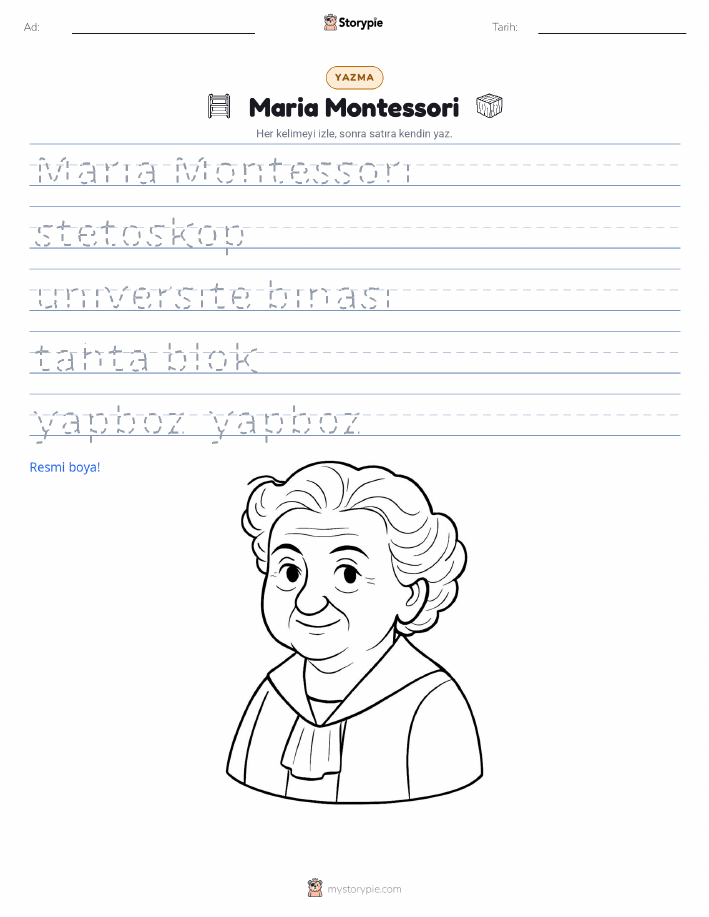 Yazma Pratiği