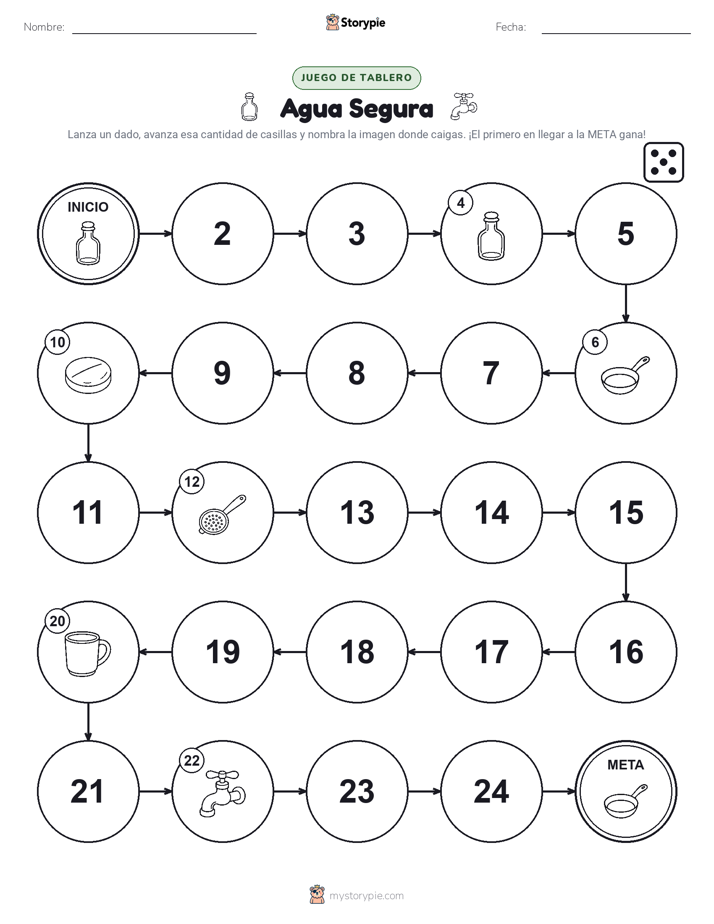 Juego de Rueda y Avanza