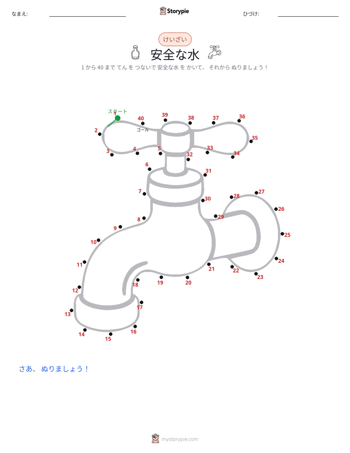 点つなぎ