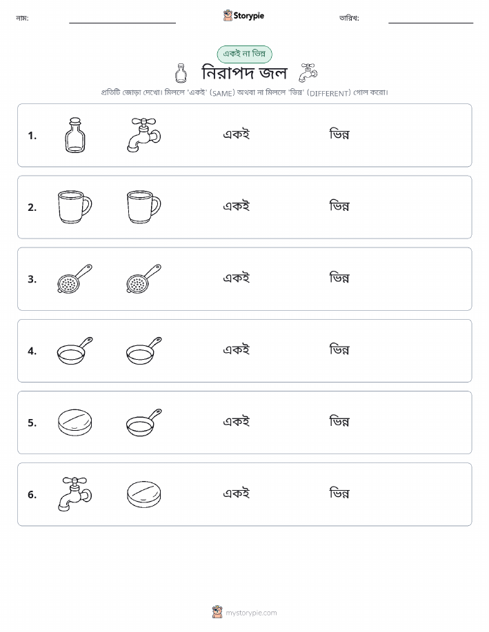 একই বা ভিন্ন