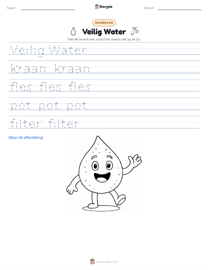 Schrijf Oefening
