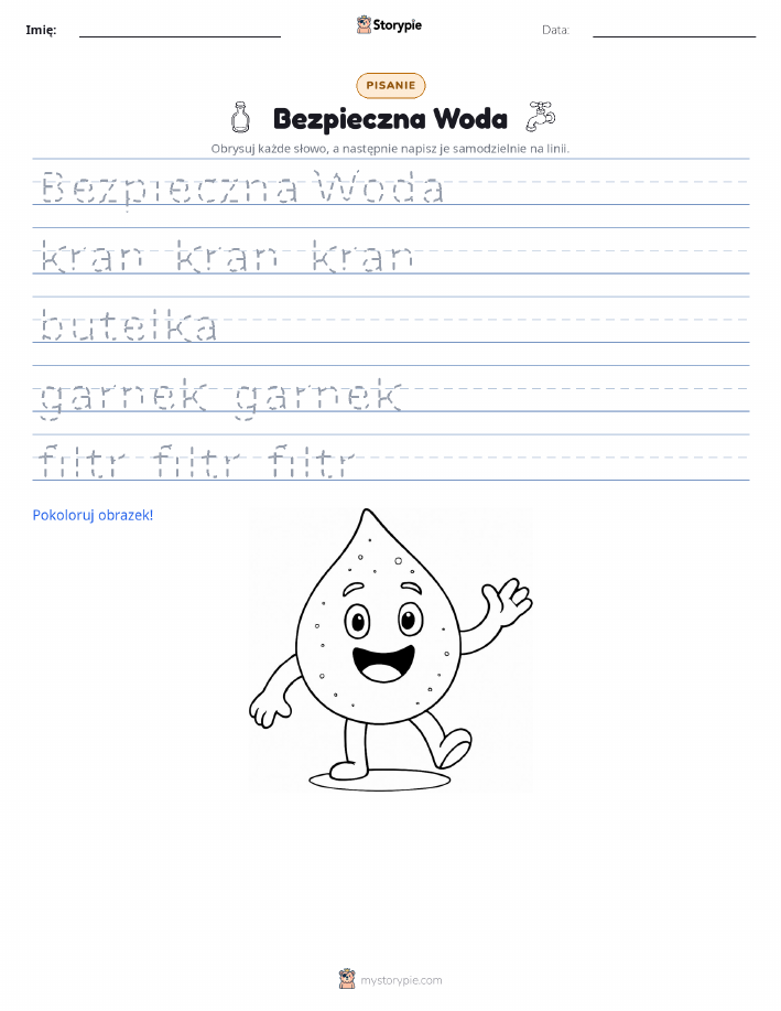 Ćwiczenie Pisania