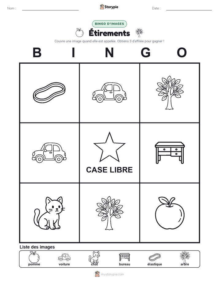 Bingo d'Images