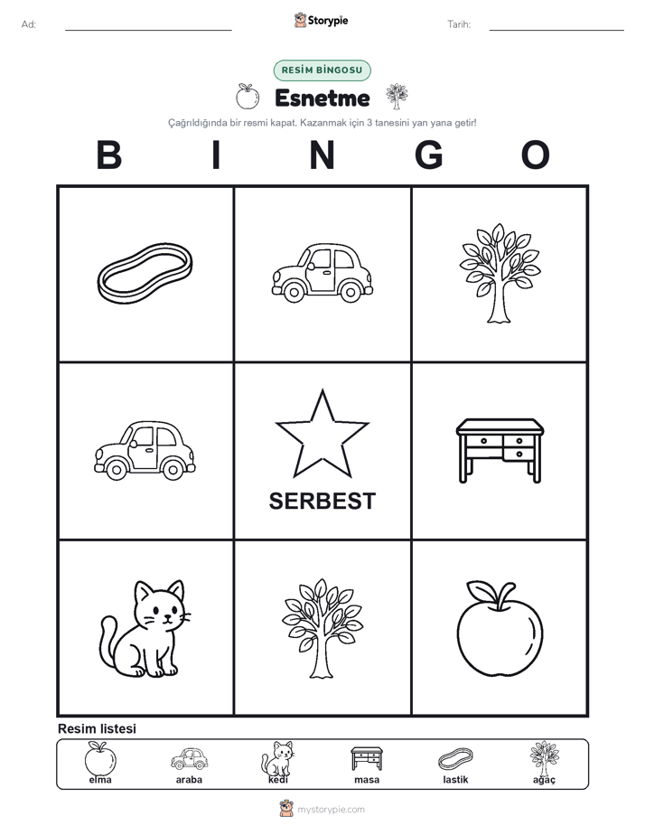 Resim Bingo