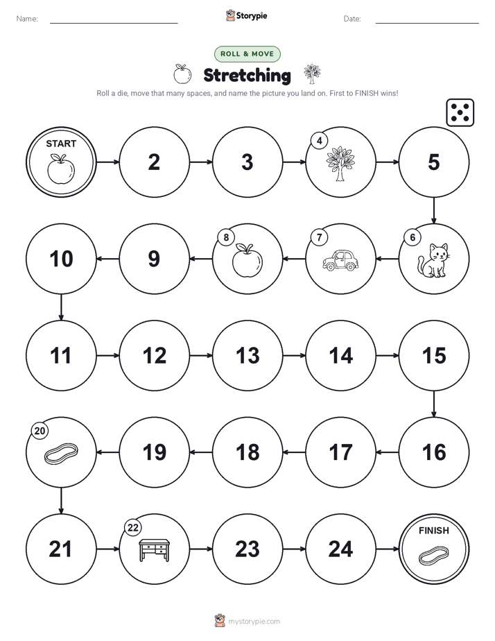 Roll & Move Game