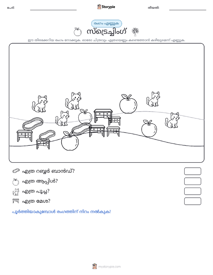 എണ്ണുന്ന ദൃശ്യങ്ങൾ