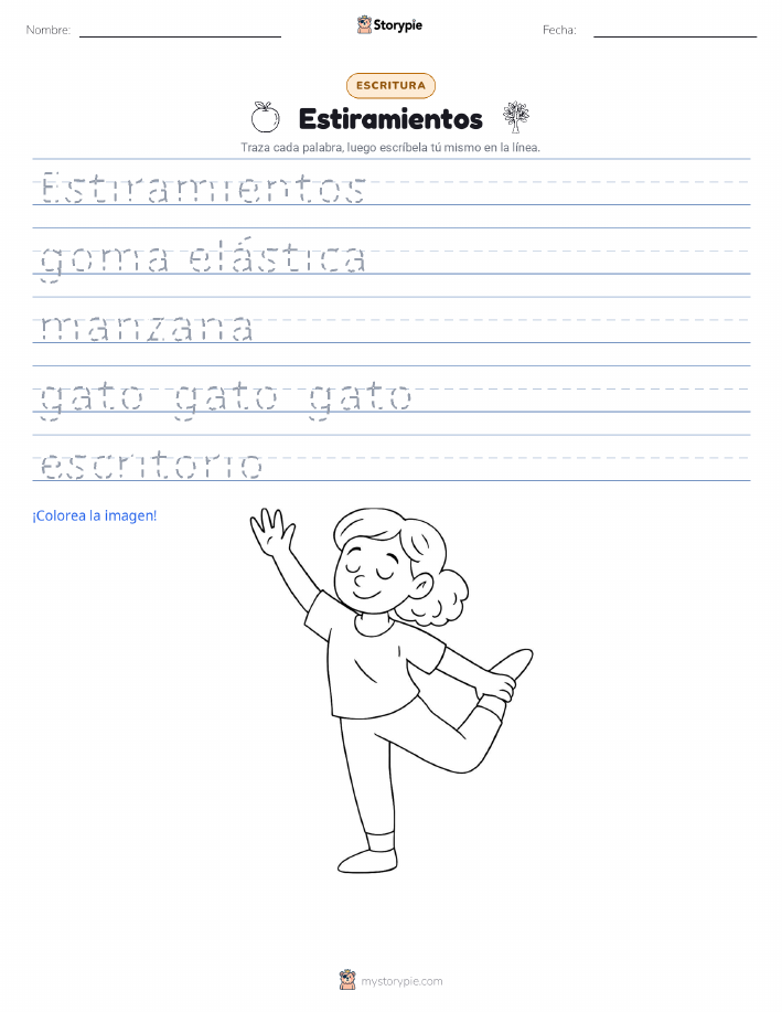 Práctica de Escritura