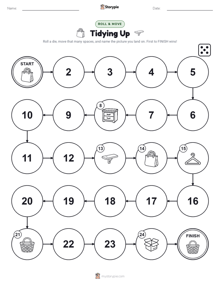 Roll & Move Game