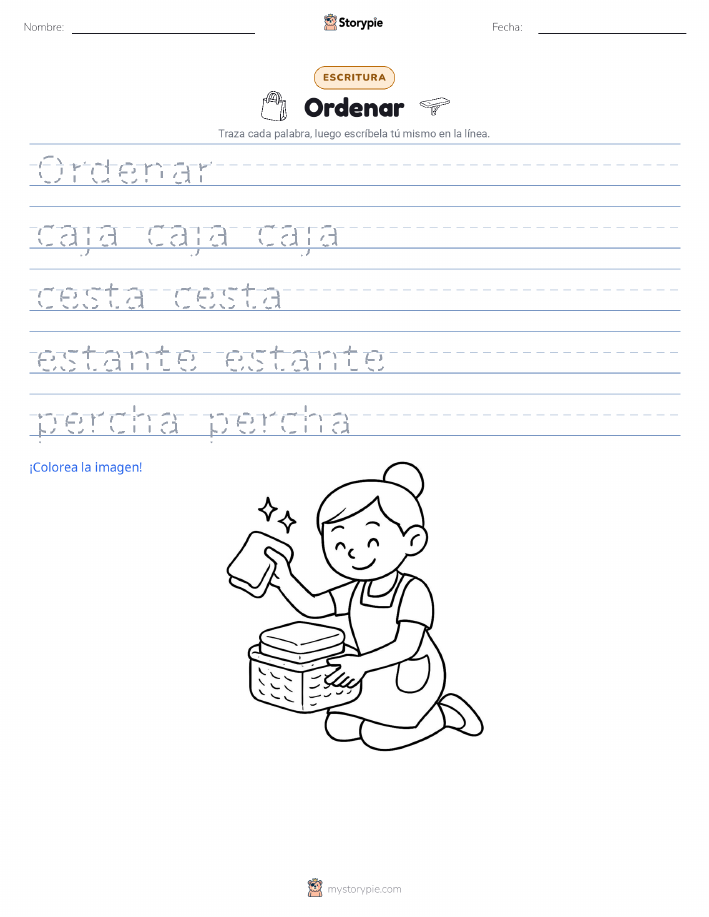 Práctica de Escritura