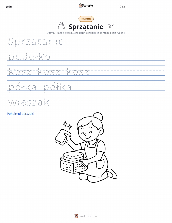 Ćwiczenie Pisania