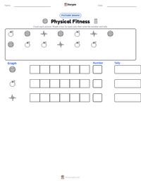 Physical Fitness printable worksheet preview