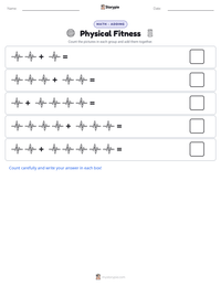Physical Fitness printable worksheet preview
