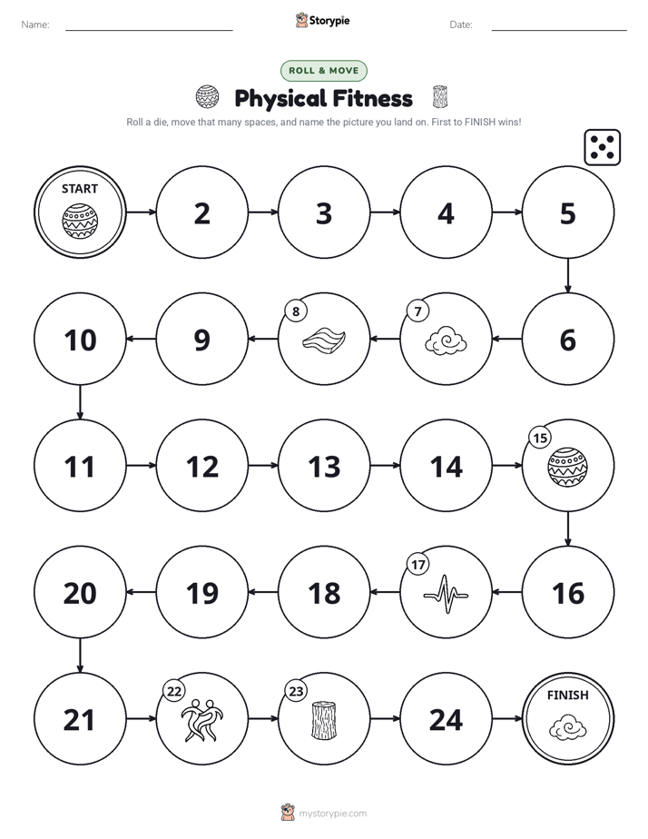 Roll & Move Game