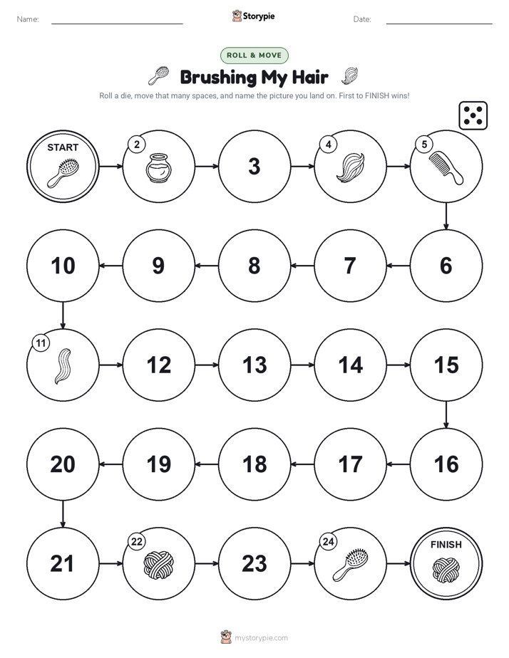Roll & Move Game