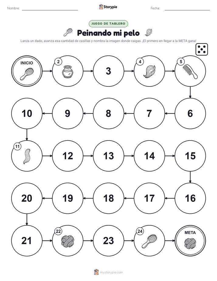 Juego de Rueda y Avanza