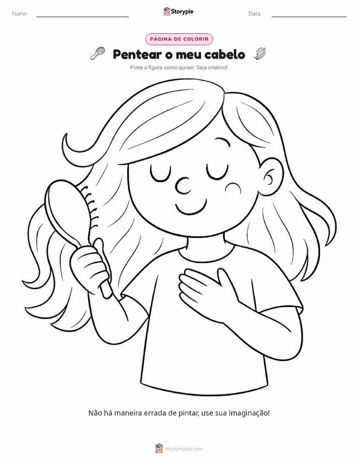 Página para colorir