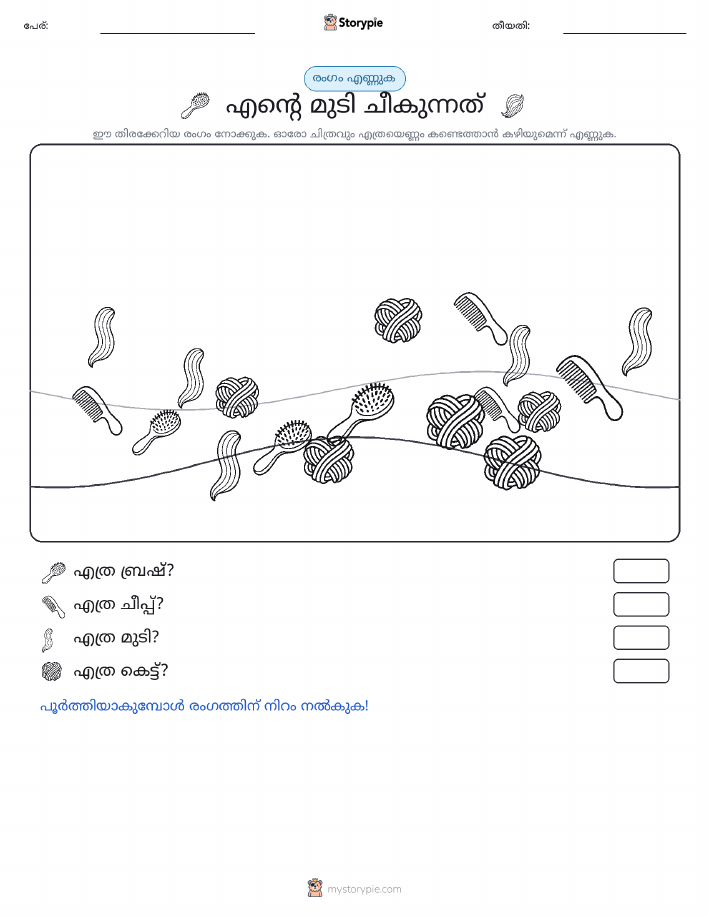 എണ്ണുന്ന ദൃശ്യങ്ങൾ