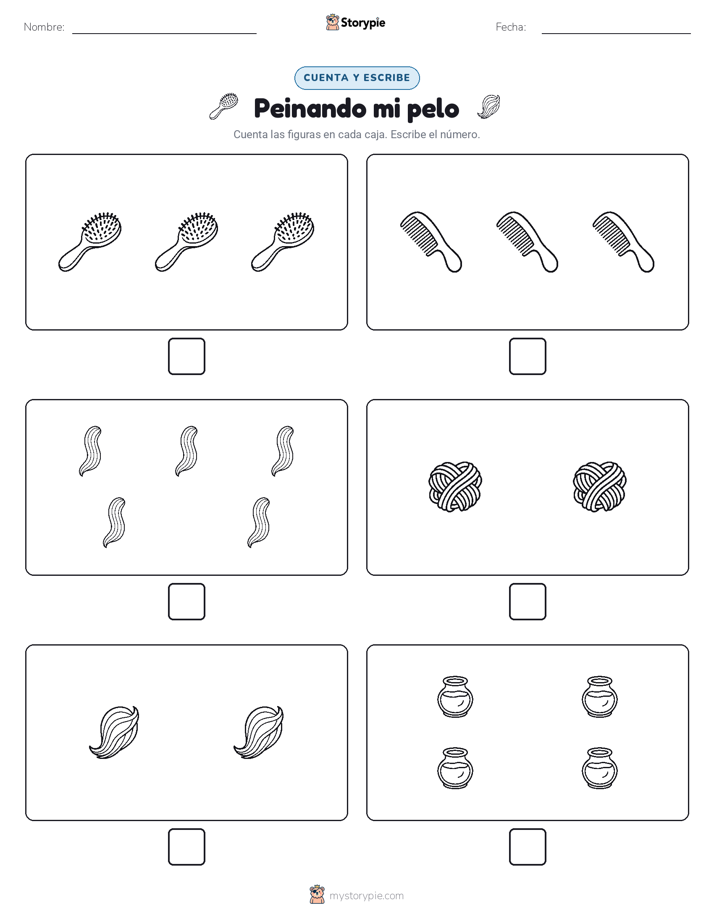 Cuenta y Escribe