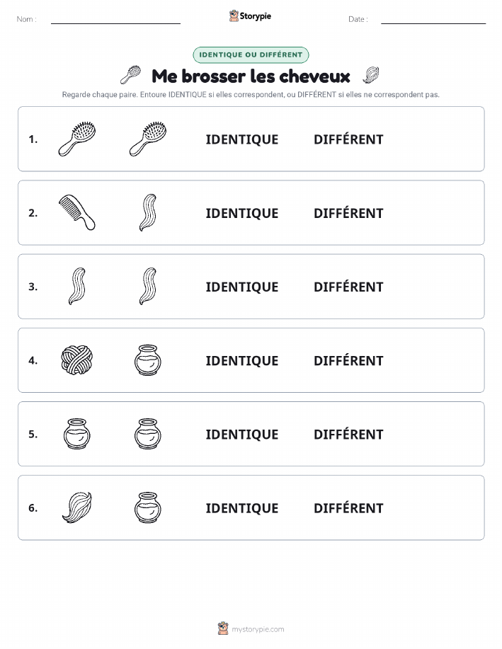 Identique ou Différent