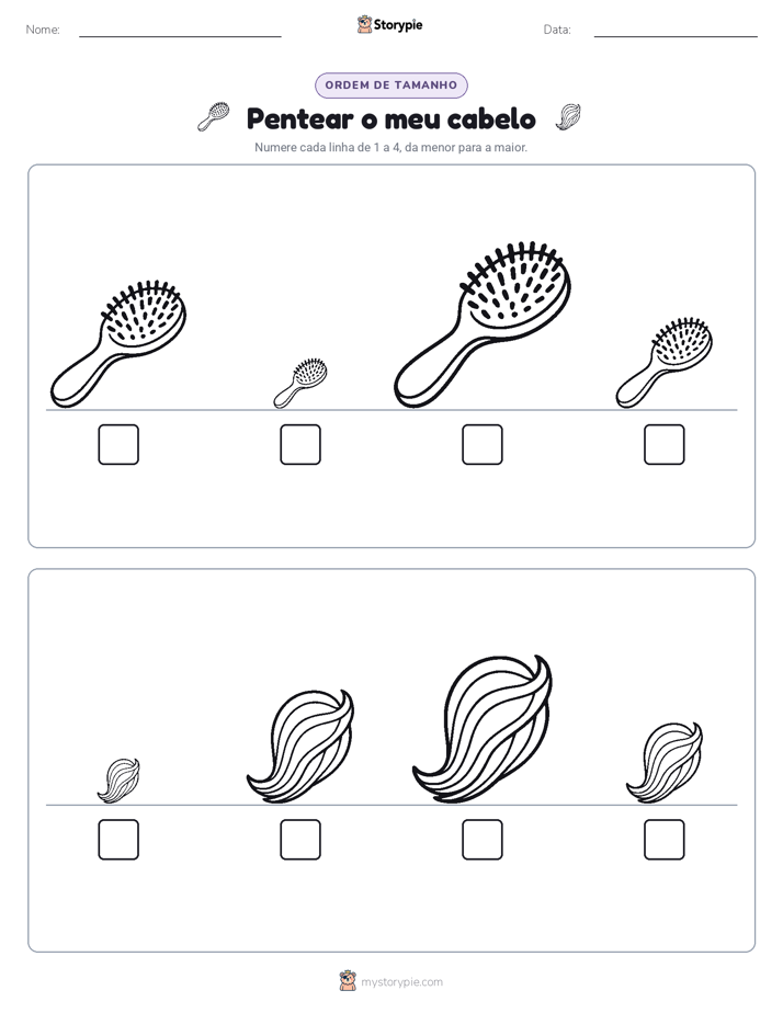 Ordem de Tamanho