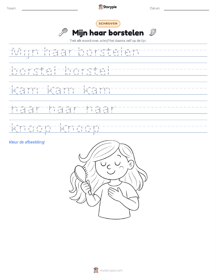 Schrijf Oefening