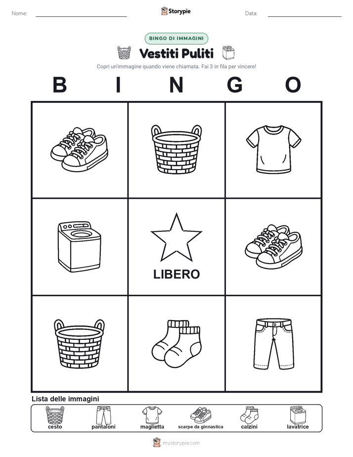 Bingo delle Immagini