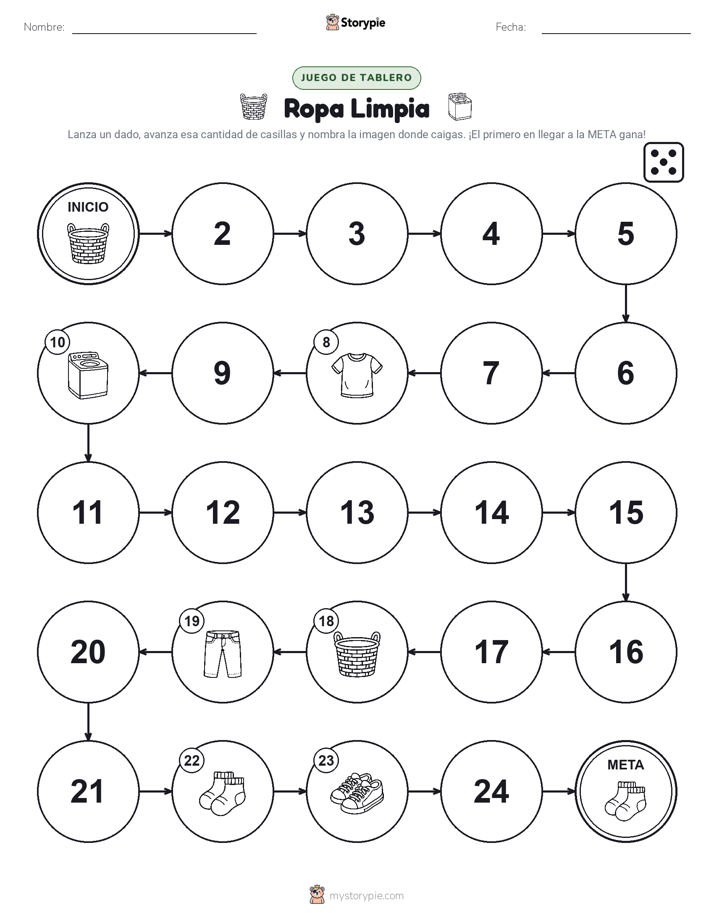 Juego de Rueda y Avanza