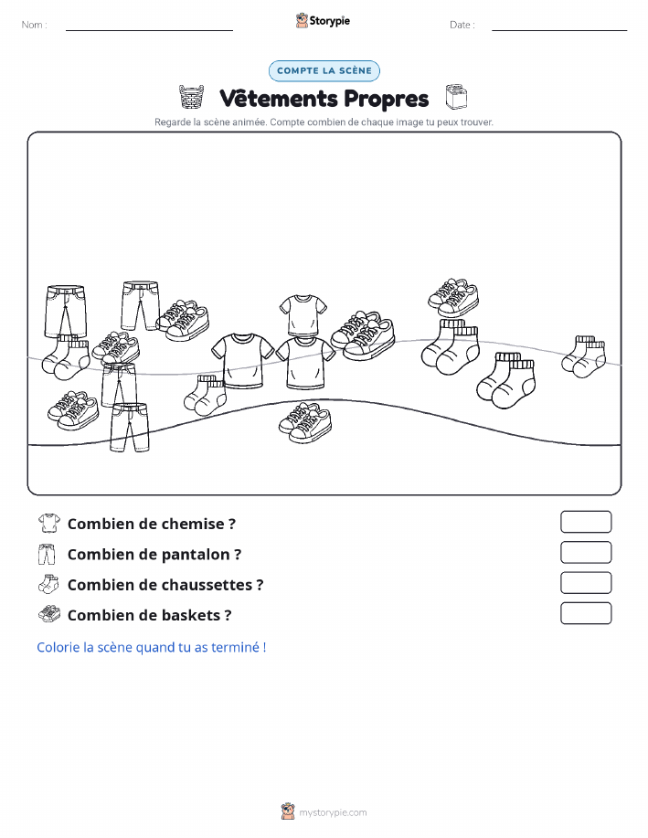 Scène de Comptage