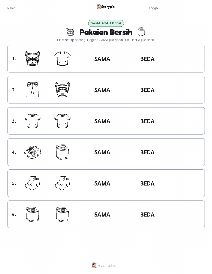 Sama atau Berbeda