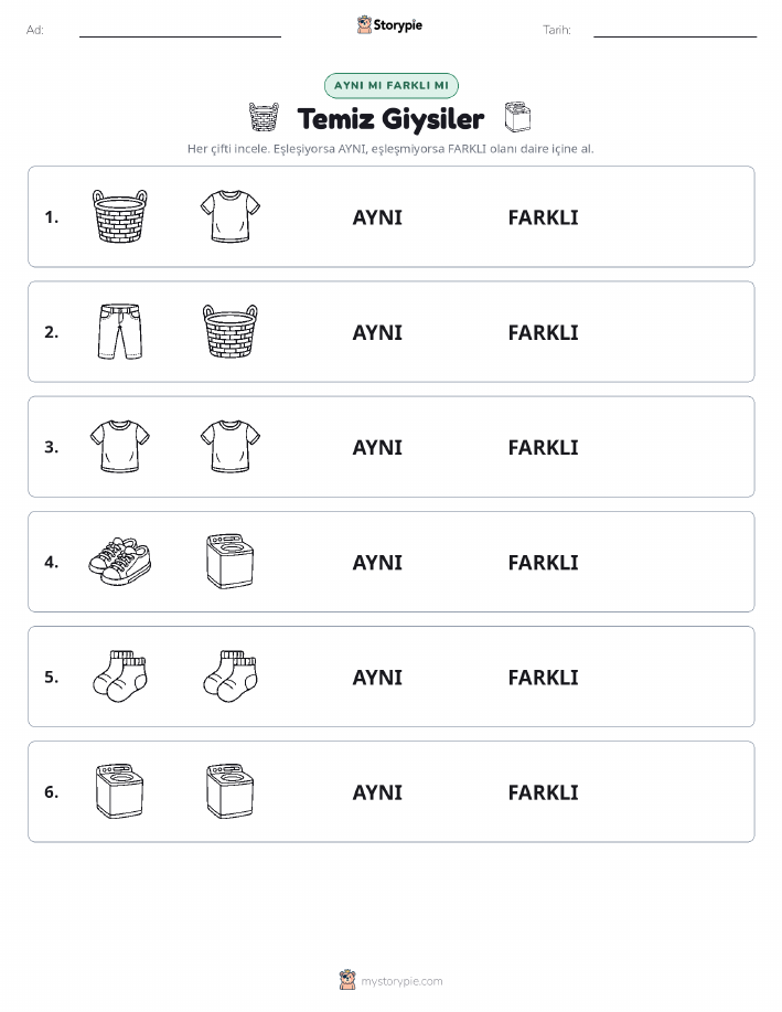 Aynı mı Farklı mı