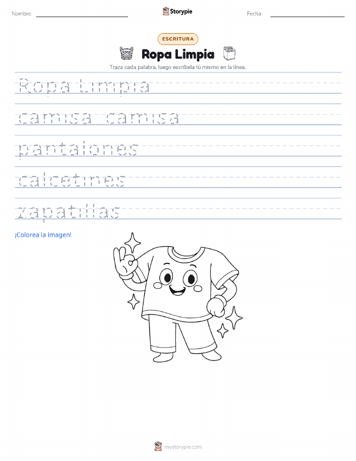 Práctica de Escritura