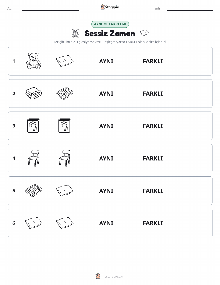 Aynı mı Farklı mı