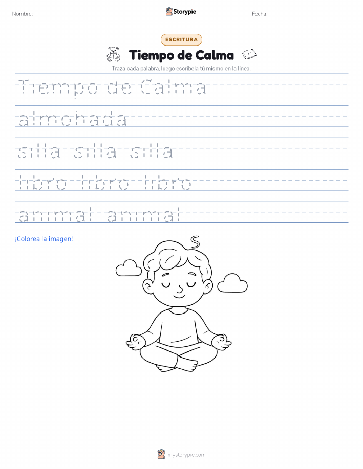 Práctica de Escritura