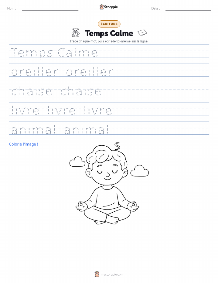 Pratique d'écriture