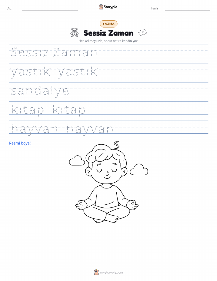Yazma Pratiği