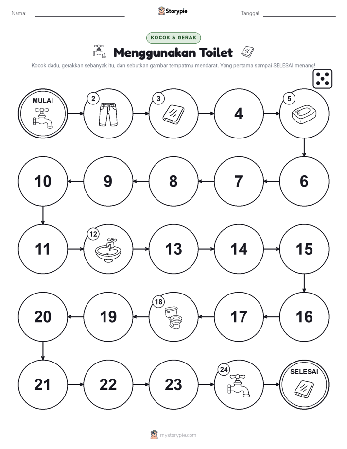 Permainan Gulung & Pindah