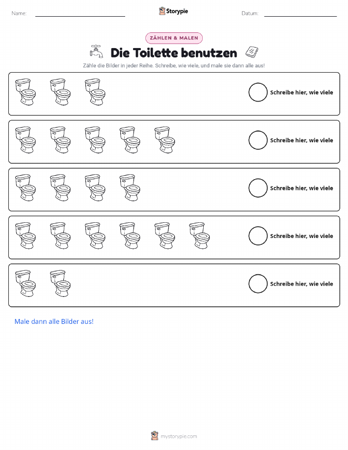 Zählen & Ausmalen
