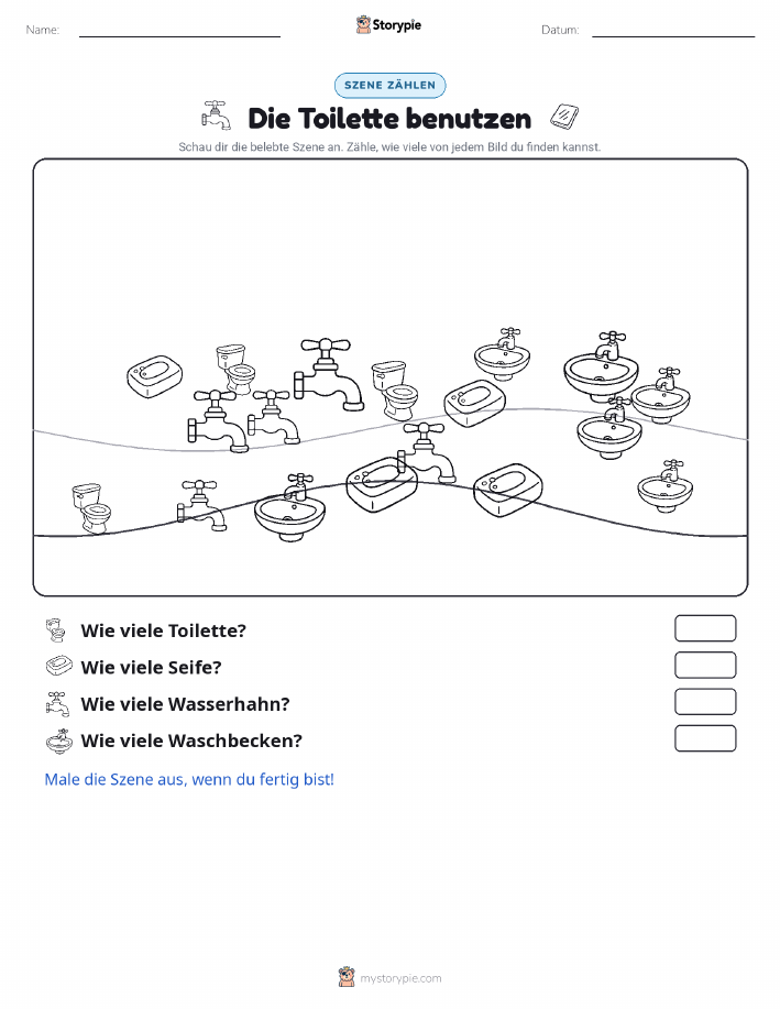 Zähl-Szene